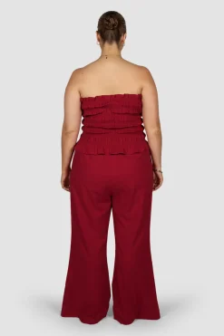 Fayt Sets | RAYA PANTS RED