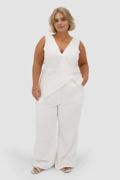 Fayt Sets | RAYA PANTS WHITE