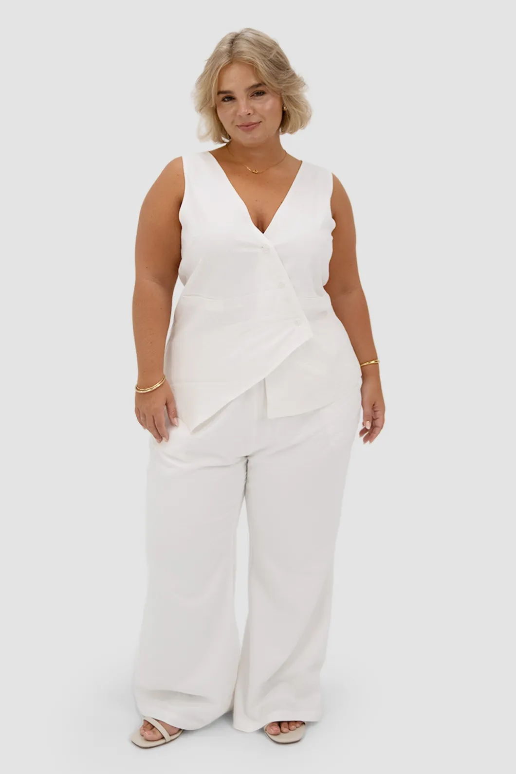Fayt Sets | RAYA PANTS WHITE