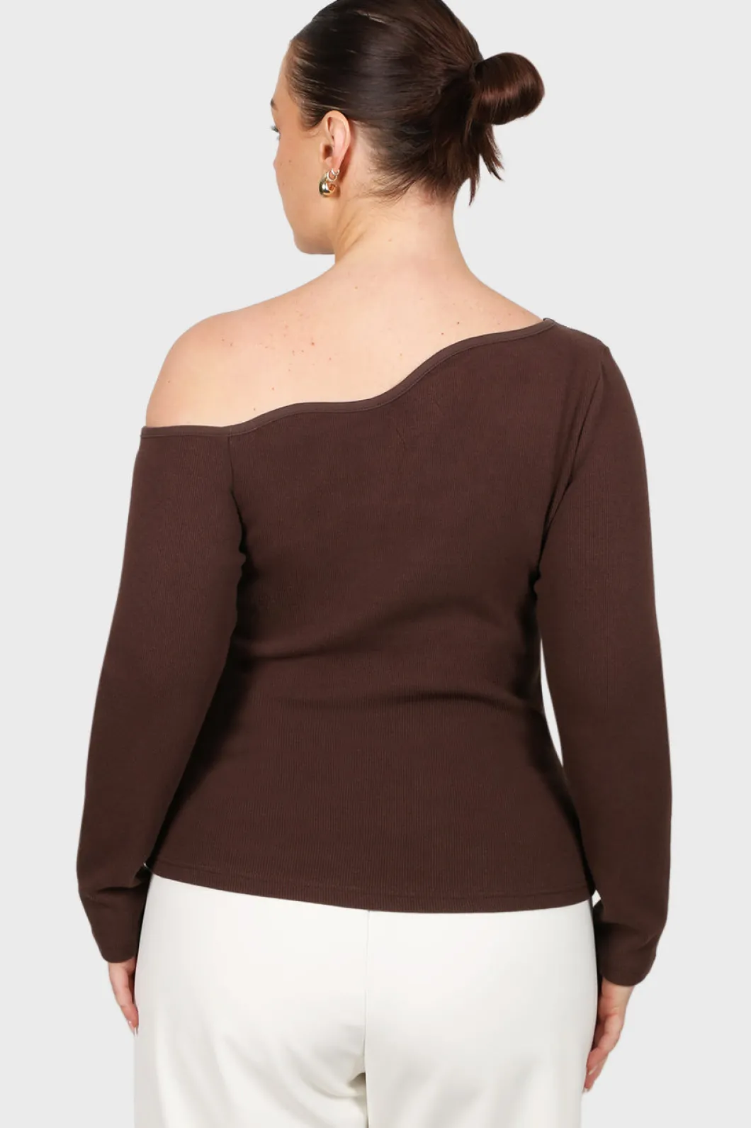 Fayt Tops | Jackets, Knits & Coats | RUMI RIB TOP ESPRESSO