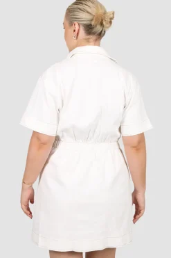 Fayt Denim | Jeans | SAVEIRA DENIM DRESS WHITE