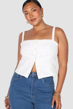 Fayt Denim | Jeans | SIREN DENIM TOP WHITE