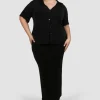 Fayt Skirts | SOLA SKIRT BLACK