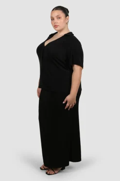 Fayt Skirts | SOLA SKIRT BLACK