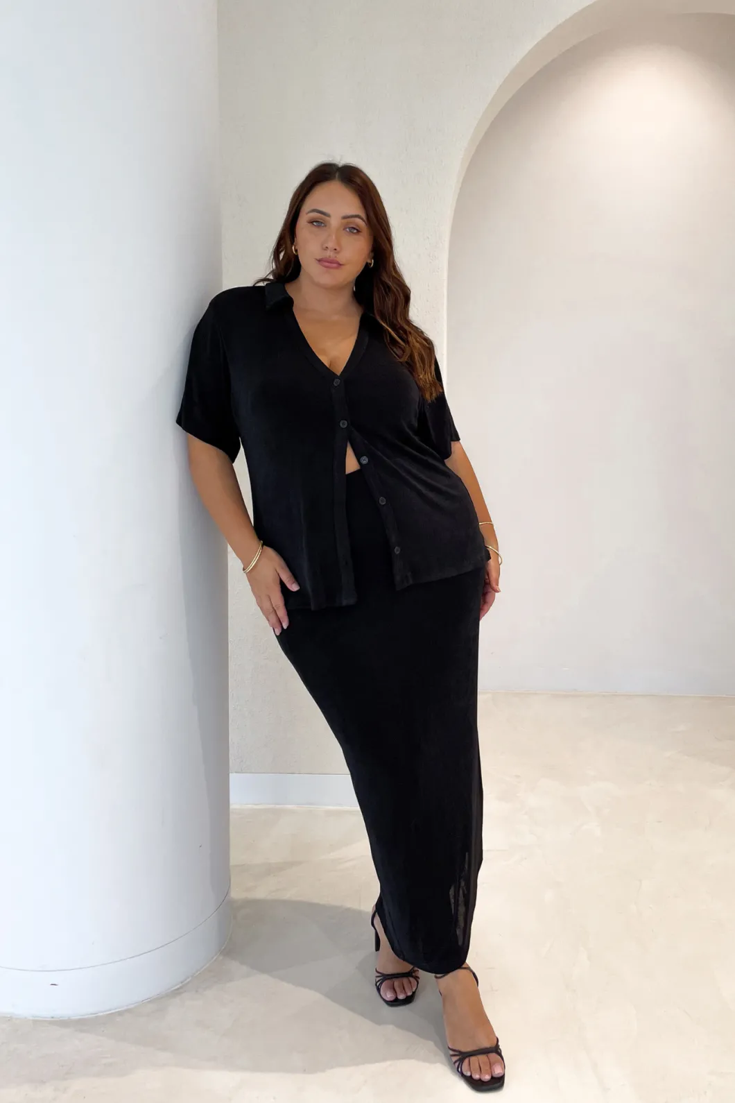 Fayt Skirts | SOLA SKIRT BLACK
