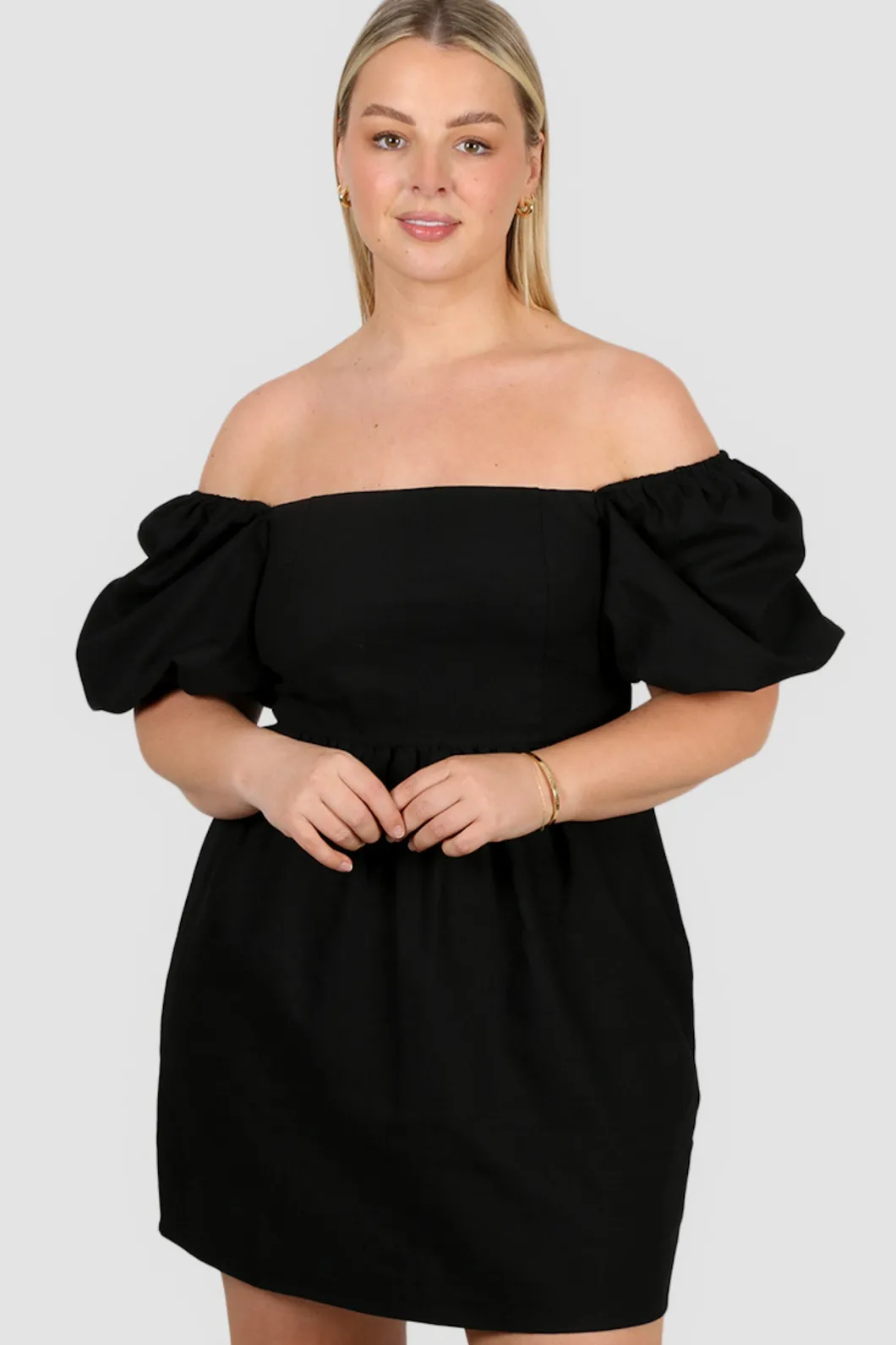 Fayt Dresses | Dresses | STELLA LINEN DRESS BLACK