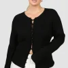 Fayt Tops | Sweaters & Knits | WREN RIB KNIT TOP BLACK