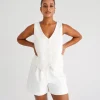 Fayt Shorts | WYATT SHORT WHITE