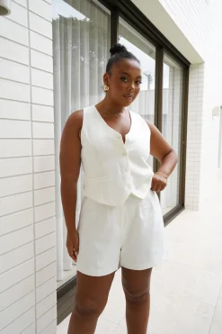 Fayt Shorts | WYATT SHORT WHITE