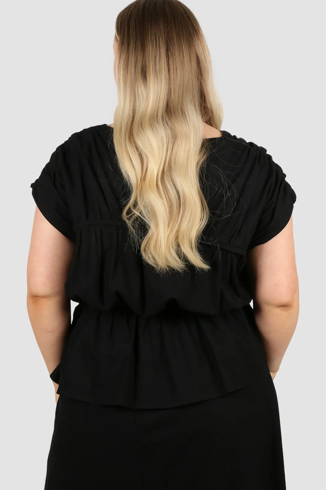 Fayt Tops | Sets | ZADIE TOP BLACK