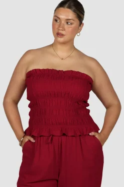 Fayt Tops | Sets | ZUBI TOP RED